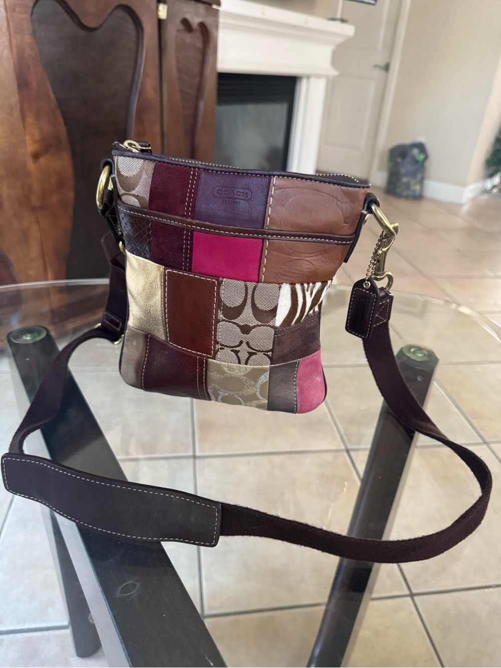 Coach Patchwork Crossbody Bag